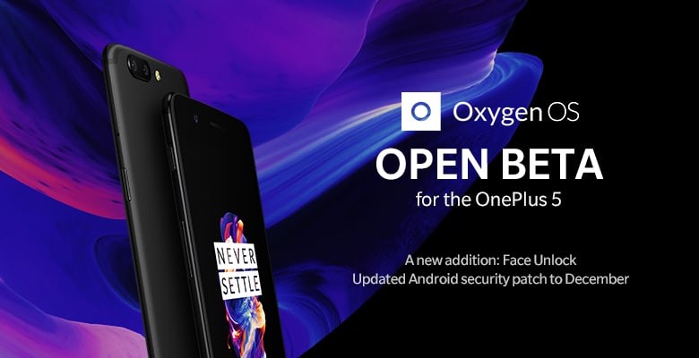 OnePlus 5 OxygenOS Face Unlocl
