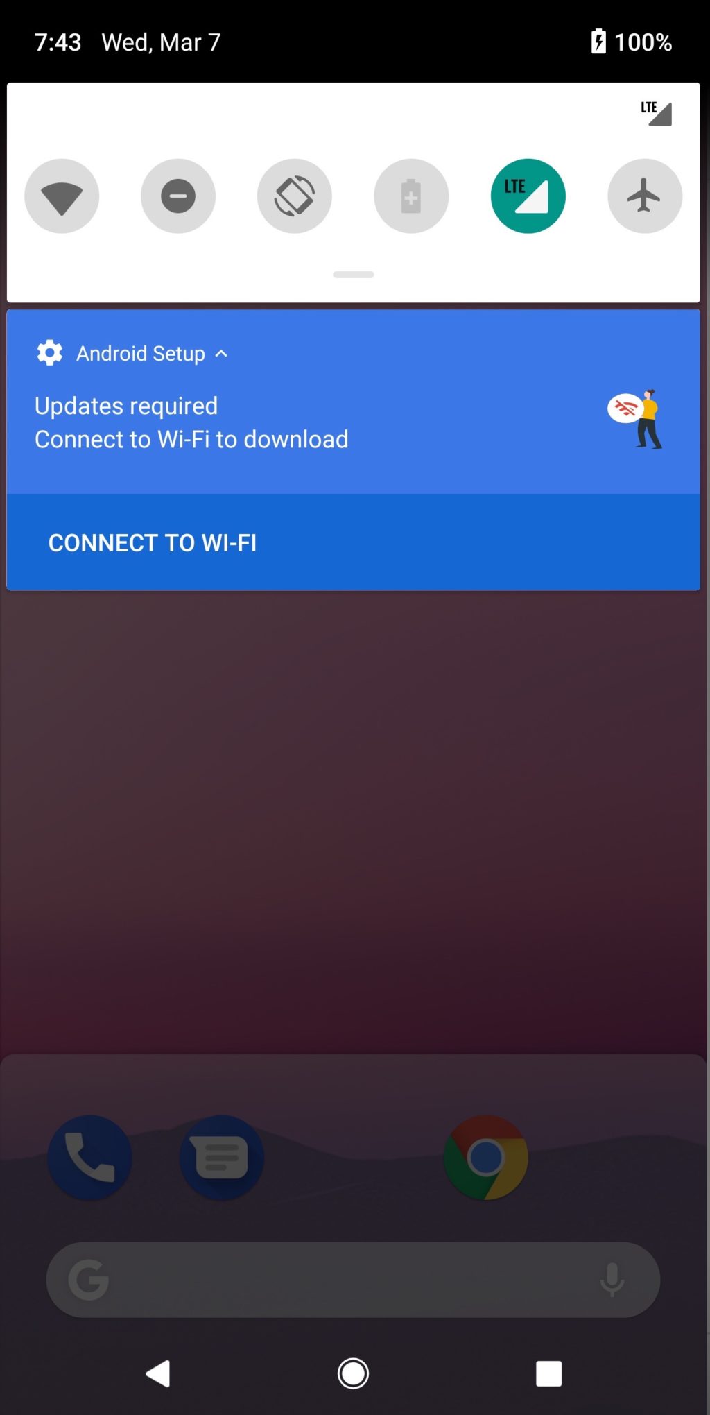 Android P Status Bar