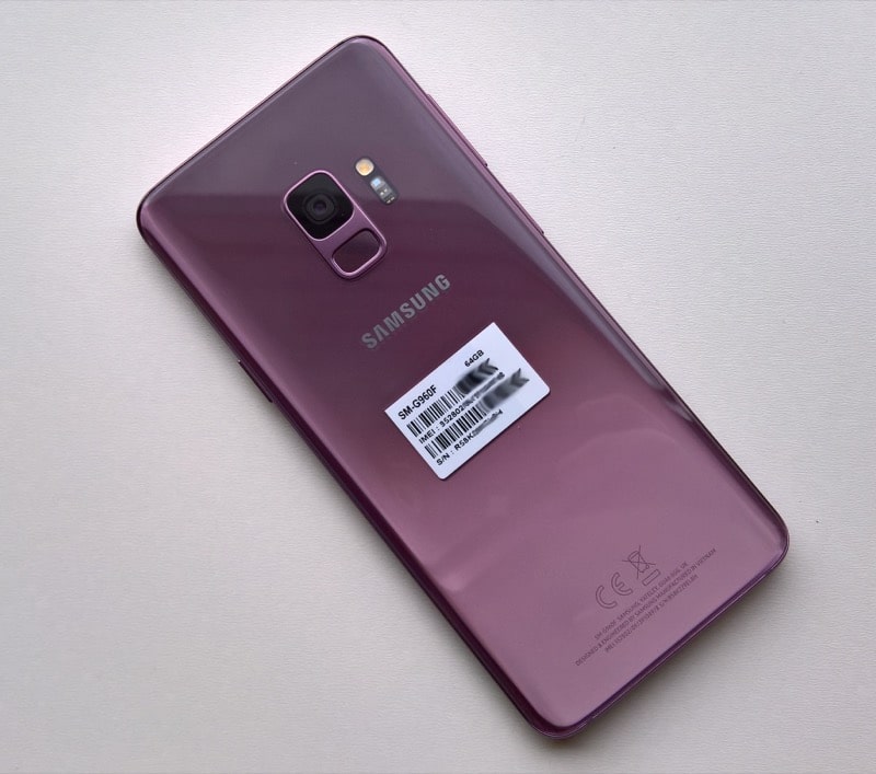 Galaxy S9 - back