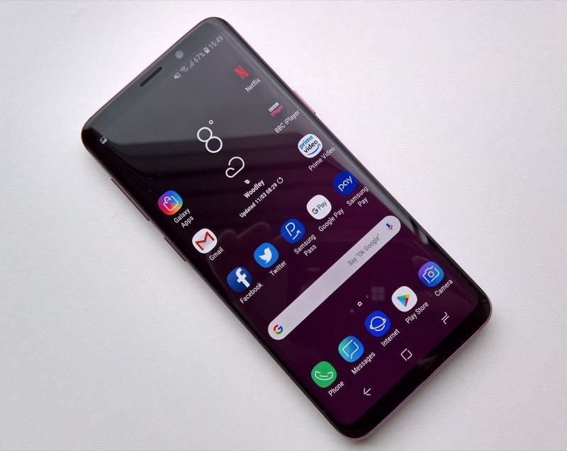 Galaxy S9 - front