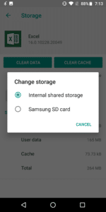 Move Apps Moto G6