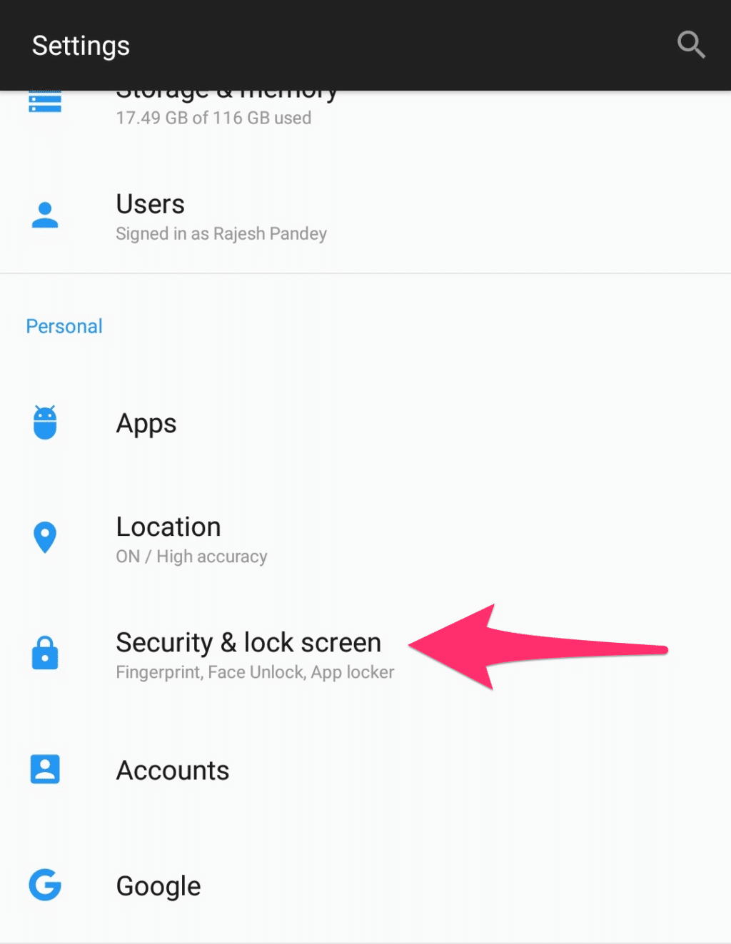 OnePlus 6 App Locker