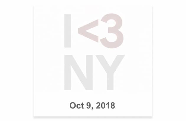 Google Pixel3 event invite