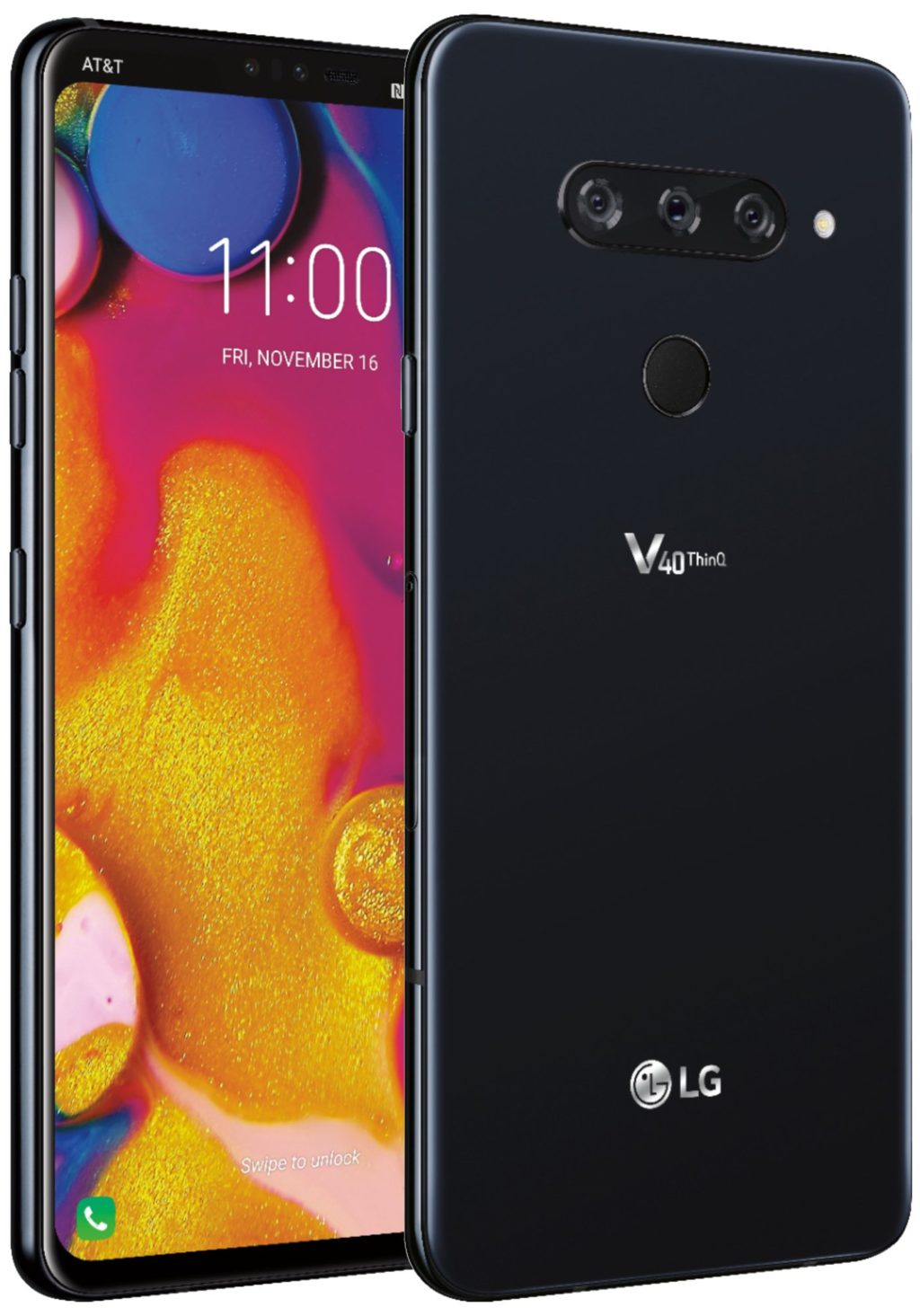 LG V40 ThinQ for AT&T leaks out