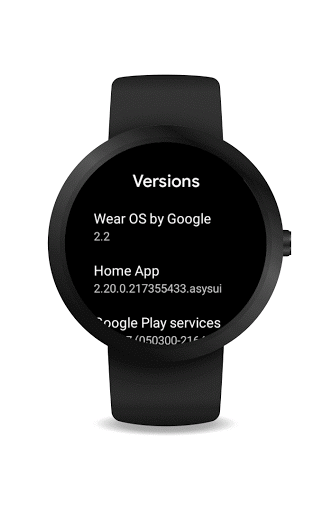 WearOS H Update