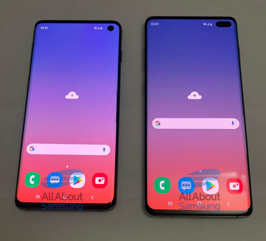Galaxy S10 front leak