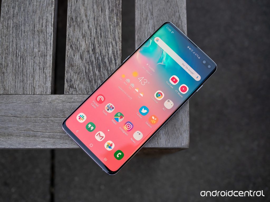 galaxy s10 plus front