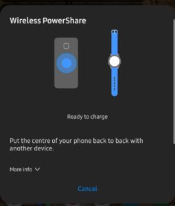 GalaxyS10 wireless powershare