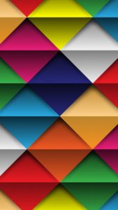 shapes triangle abstract colorful pq 1440x2560