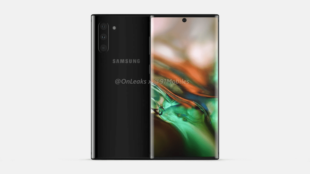 galaxy note 10leak