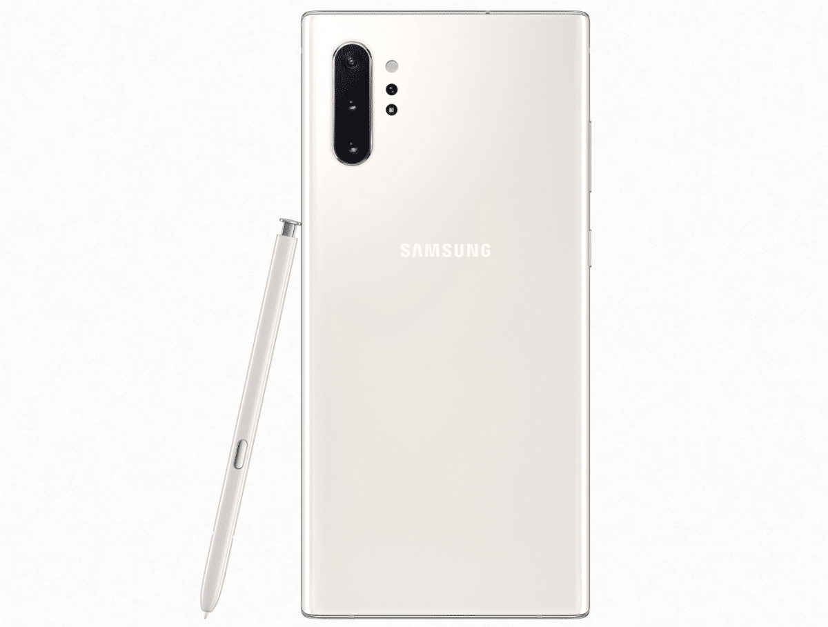Note10 plus rear white new