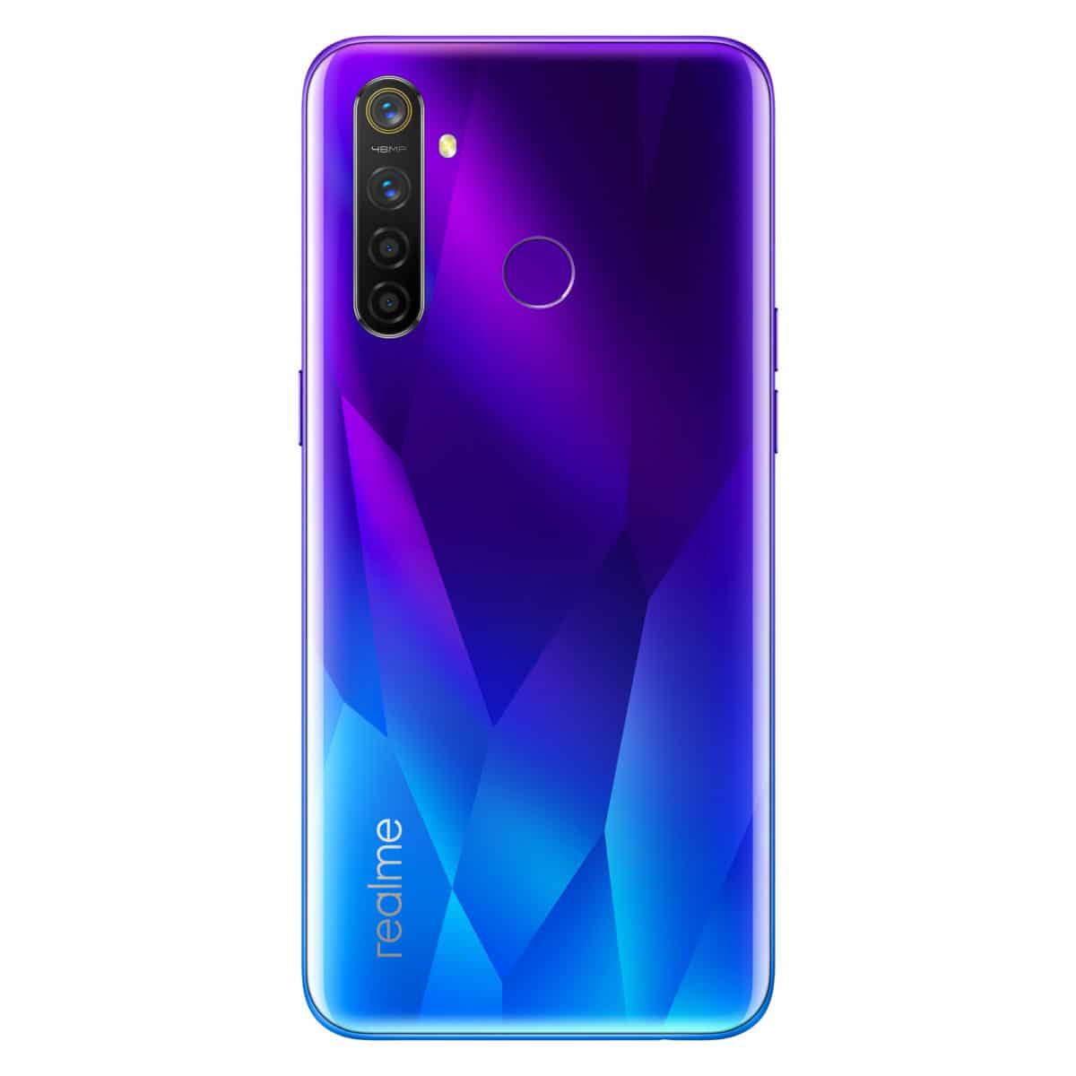 realme 5 Pro Sparkling Blue Back