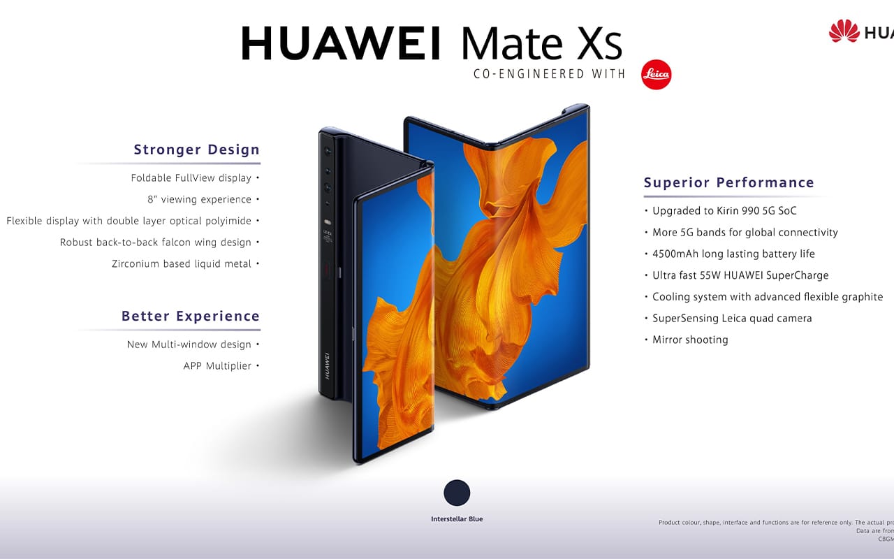 Huawei Mate Xs Specs