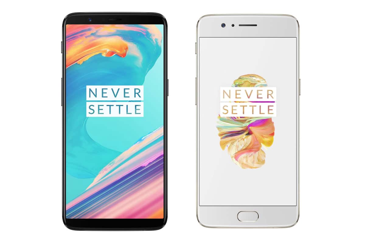 OnePlus 5T and 5