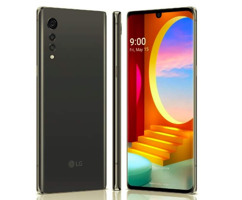 LG Velvet Gets Pictured with Specifications in a Retail Setup