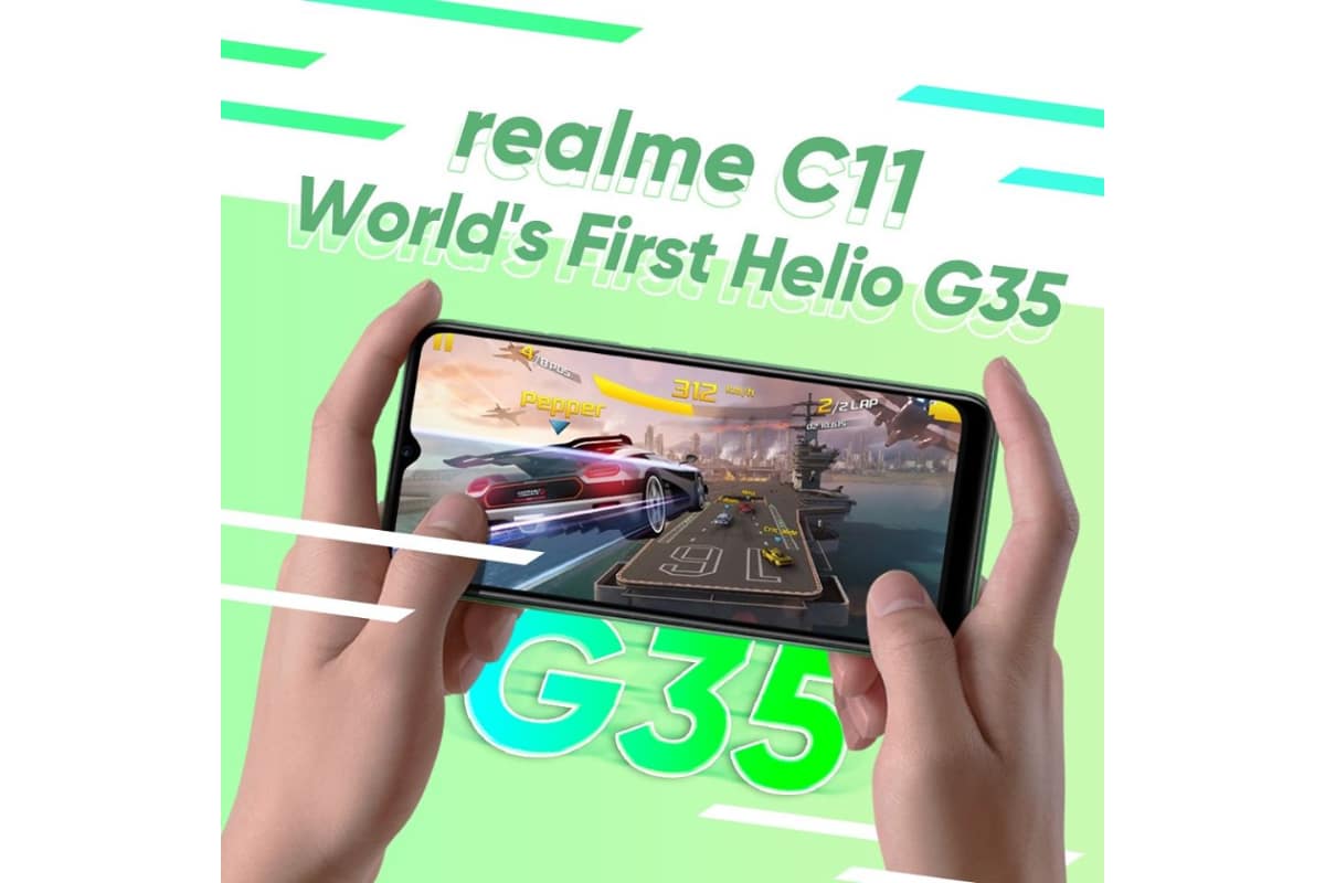 Realme C11 teaser image