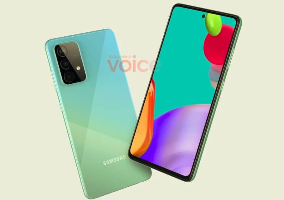 Galaxy A52 Render