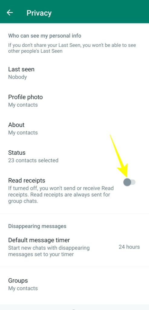 Steps to view WhatsApp stories