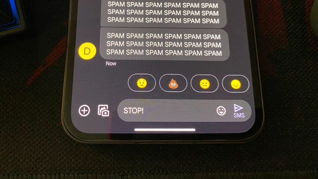 how to block spam email on my android phone