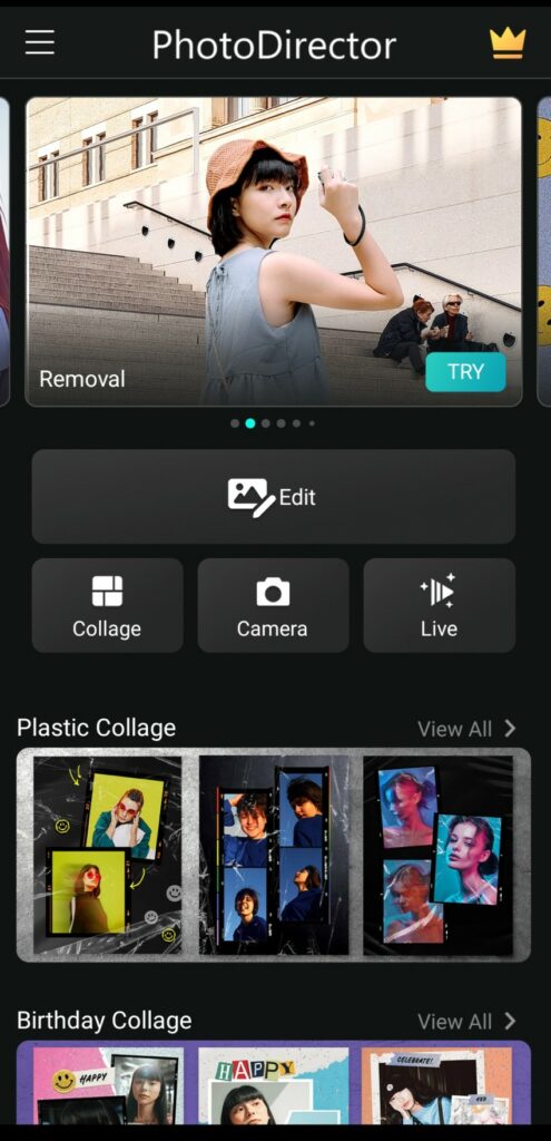 Photo director app for photo editing