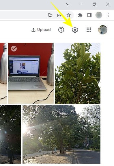 Free up space in Google Photos app