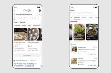 Search Dishes at Nearby Restaurants