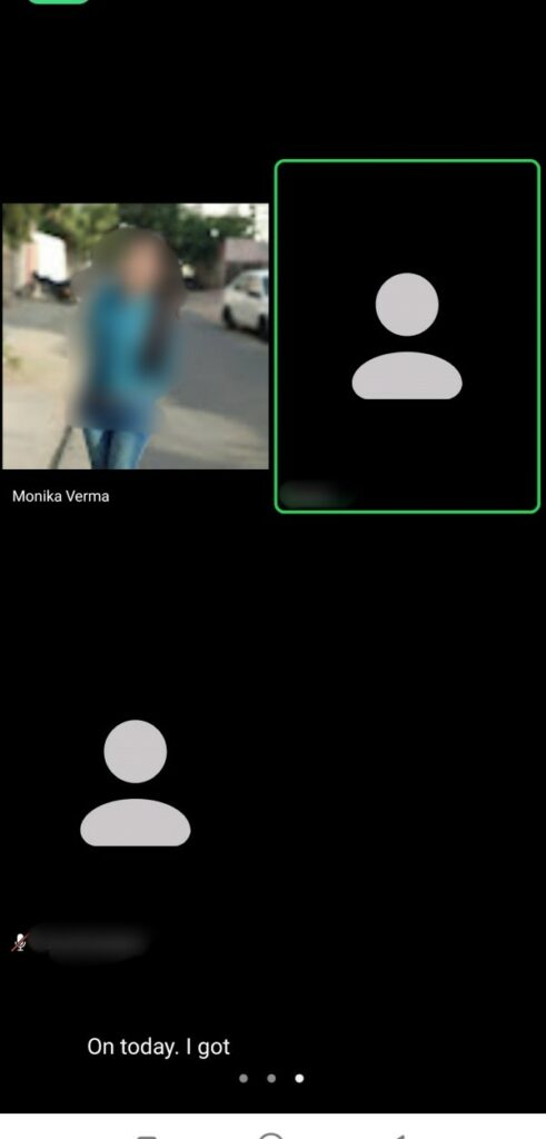 Zoom app for video calling