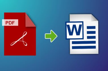 Convert PDF to Word file using Google Drive