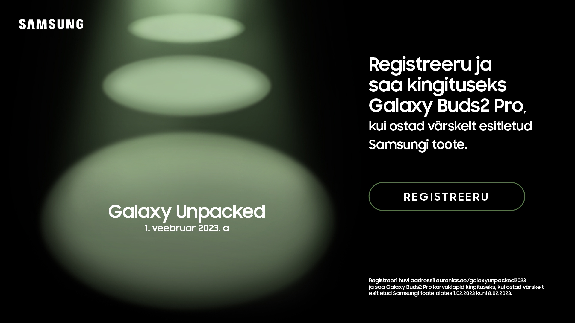 La locandina del Samsung Galaxy S23