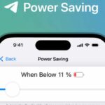 Telegram Power Saving Mode