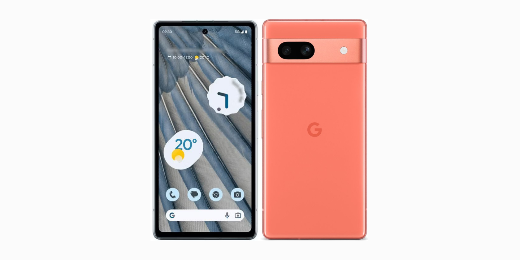 Google Pixel 7a Coral color