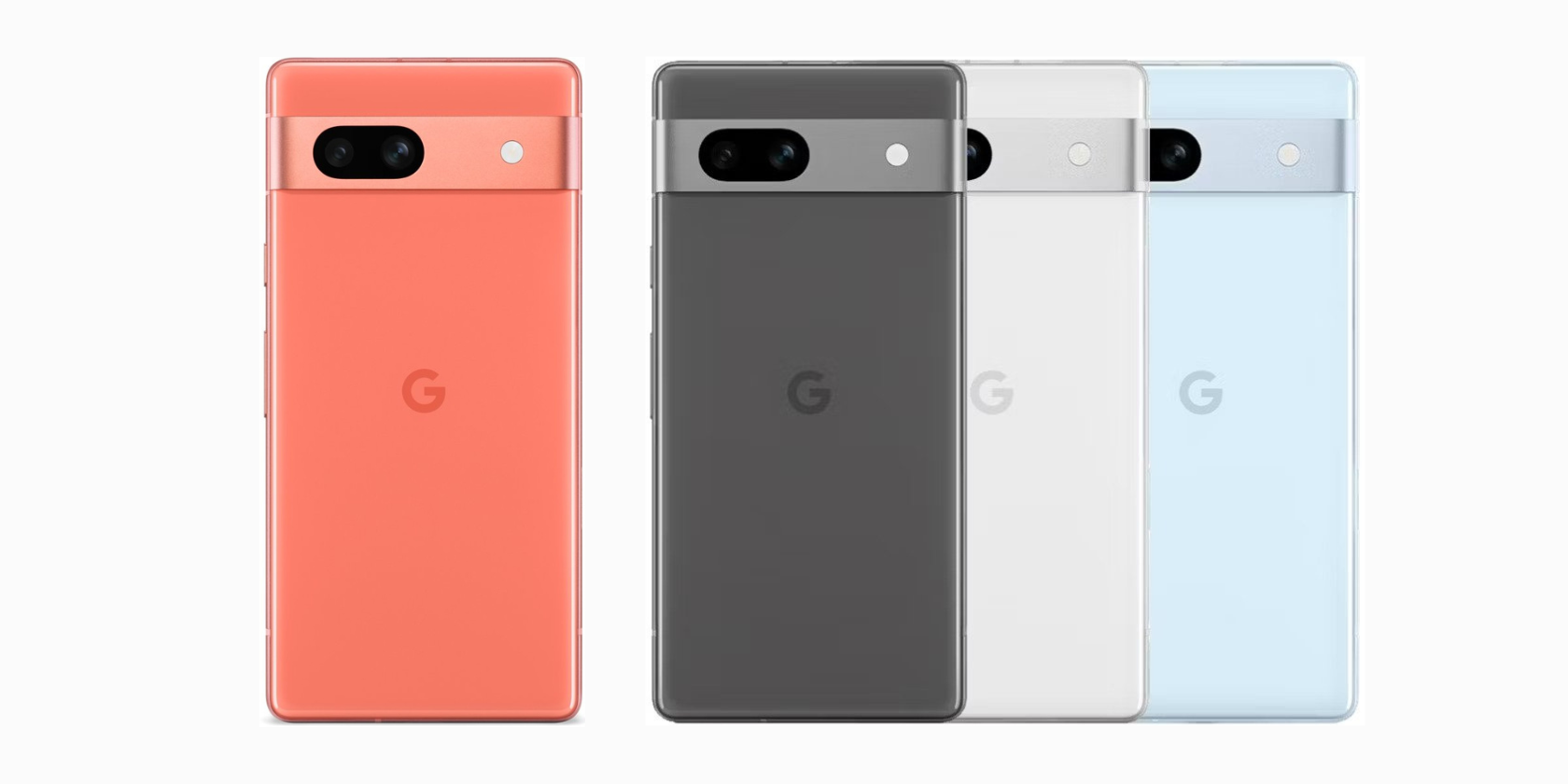 Google Pixel 7a Coral color