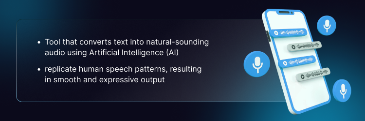 AI voice generator